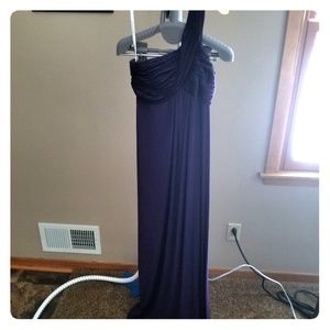 Purple formal dress